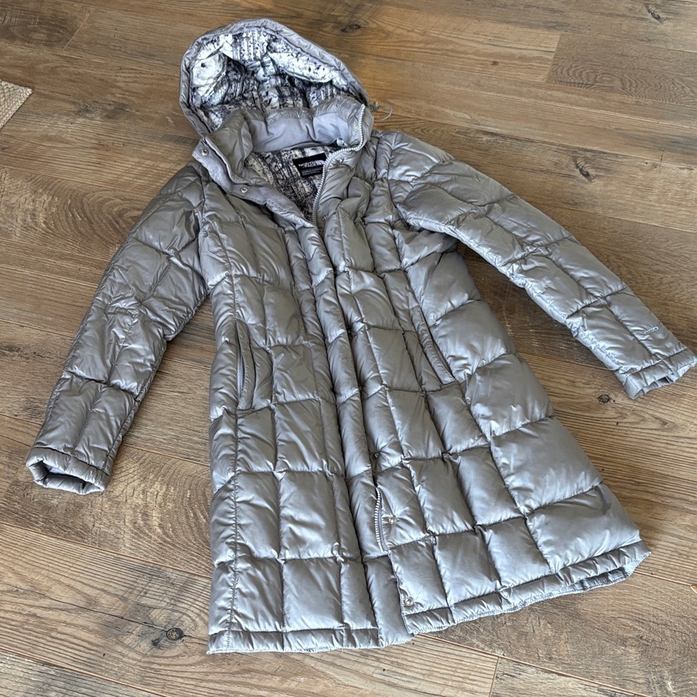 The North Face Women's Silver Puffer Coat